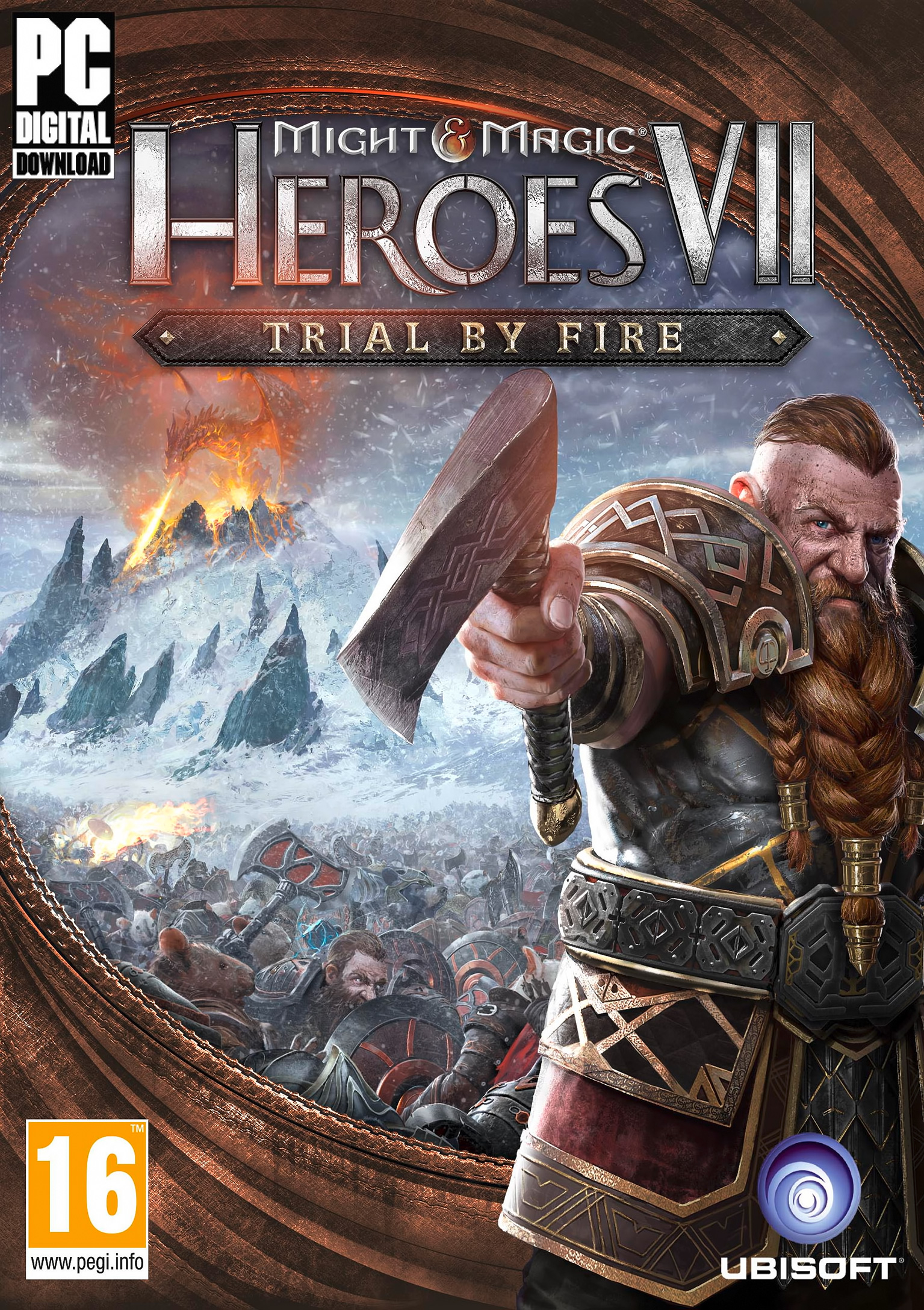 Might & Magic Heroes VII - Trial by Fire - predn DVD obal