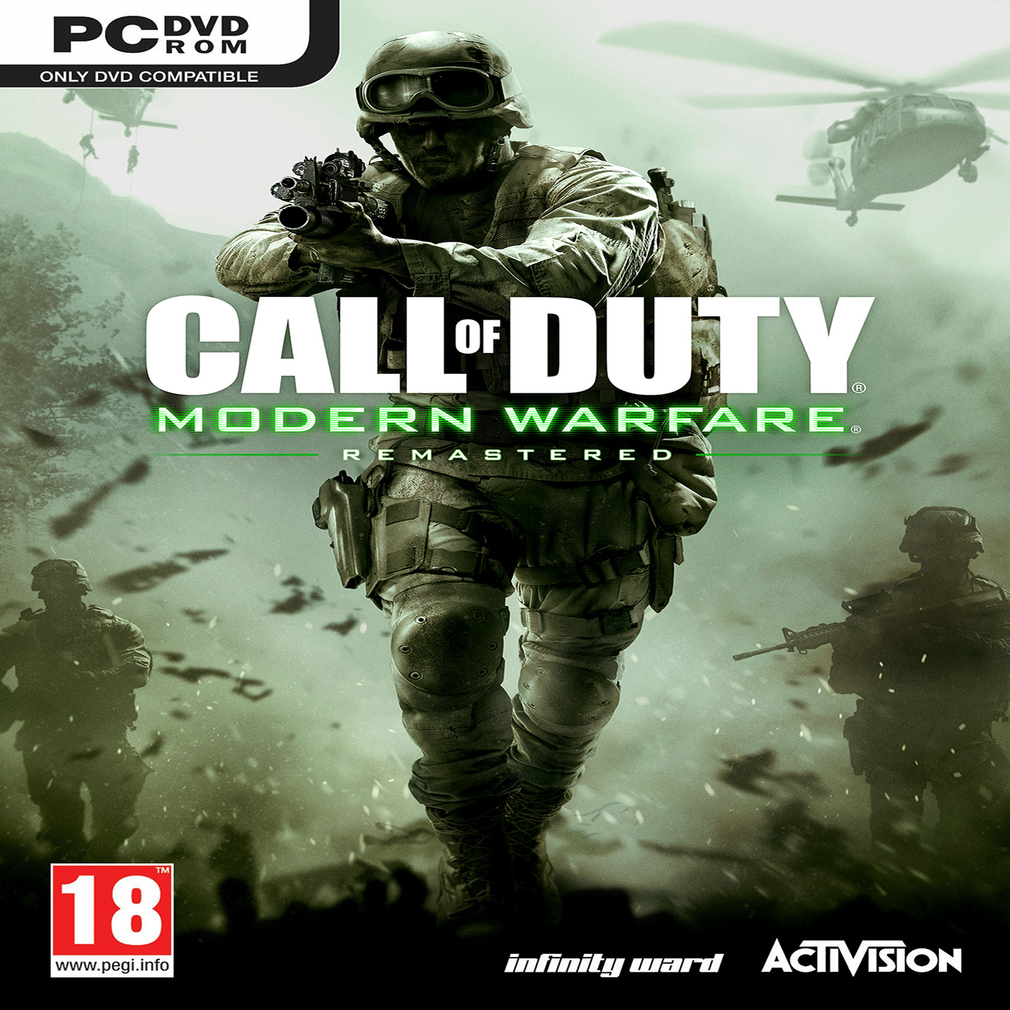 Call of Duty: Modern Warfare Remastered - predn CD obal