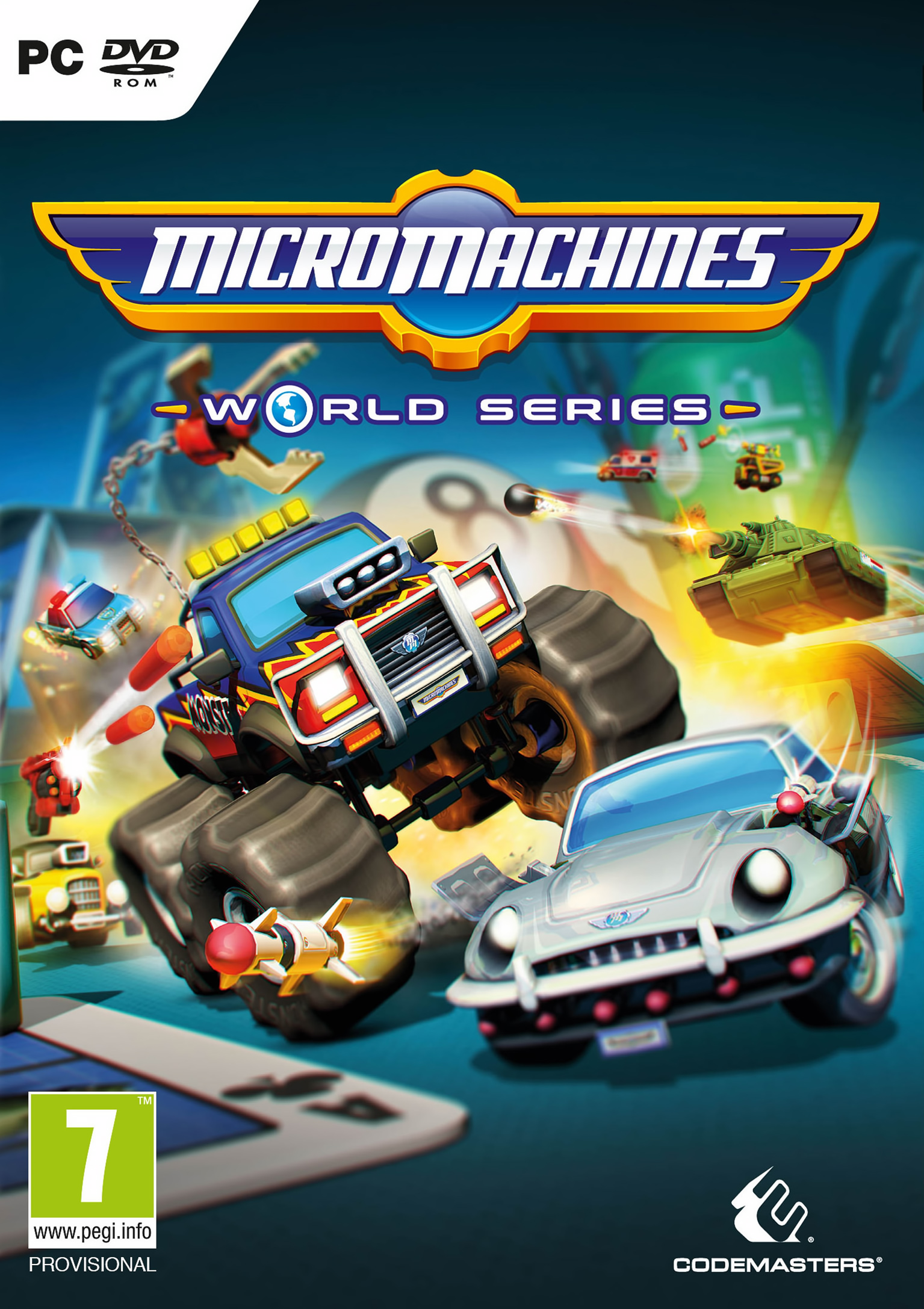 Micro Machines World Series - predn DVD obal
