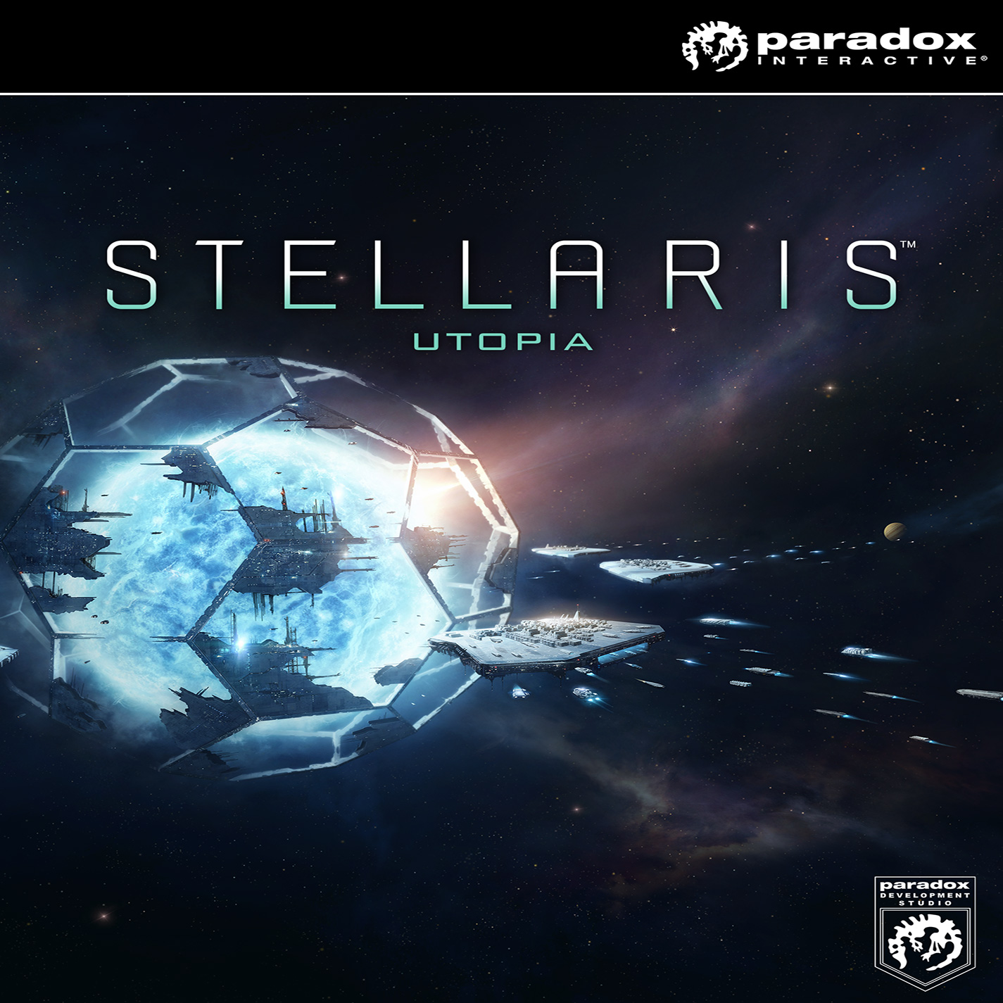 Stellaris: Utopia - predn CD obal