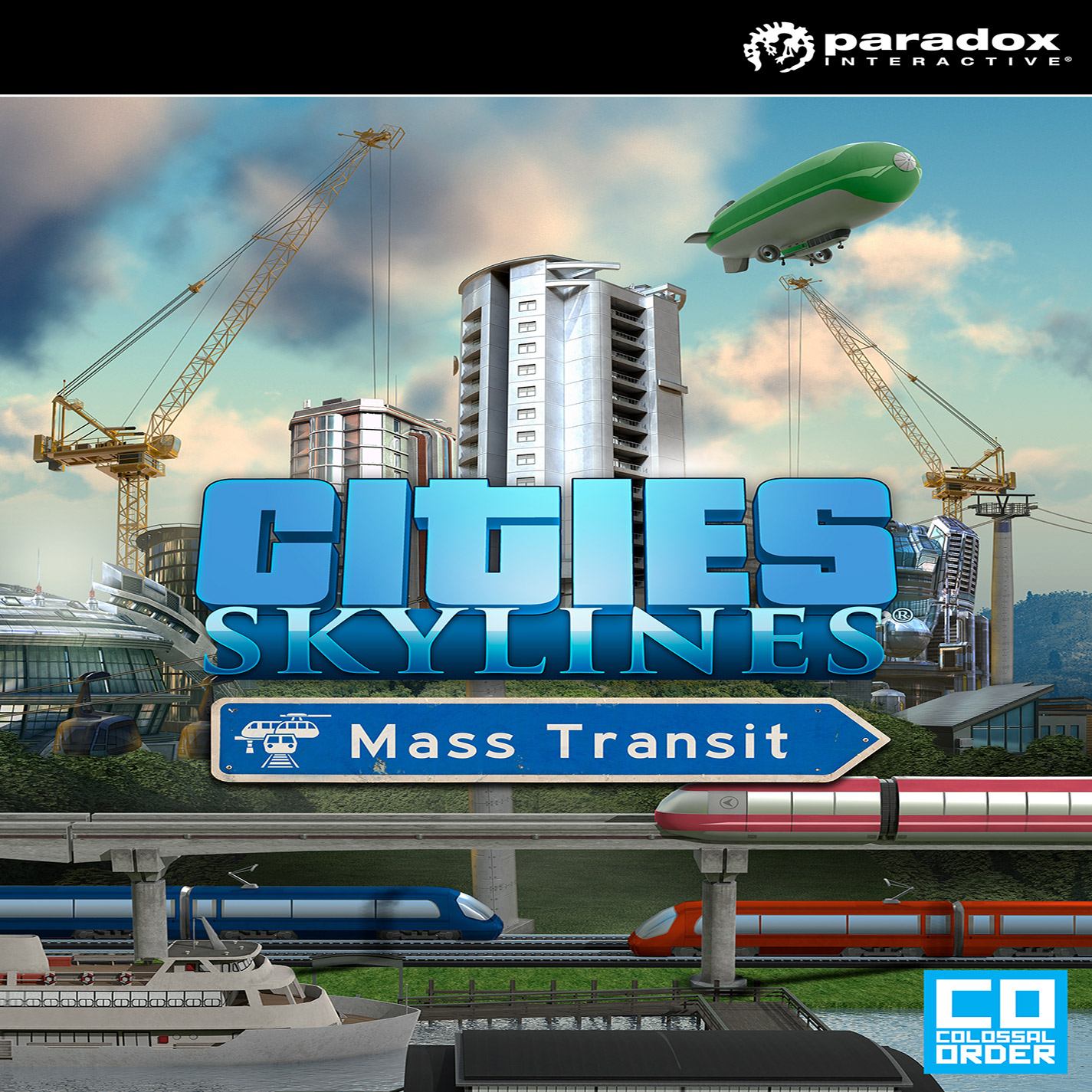 Cities: Skylines - Mass Transit - predn CD obal