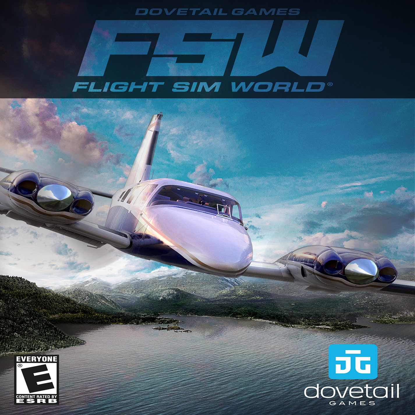 Flight Sim World - predn CD obal