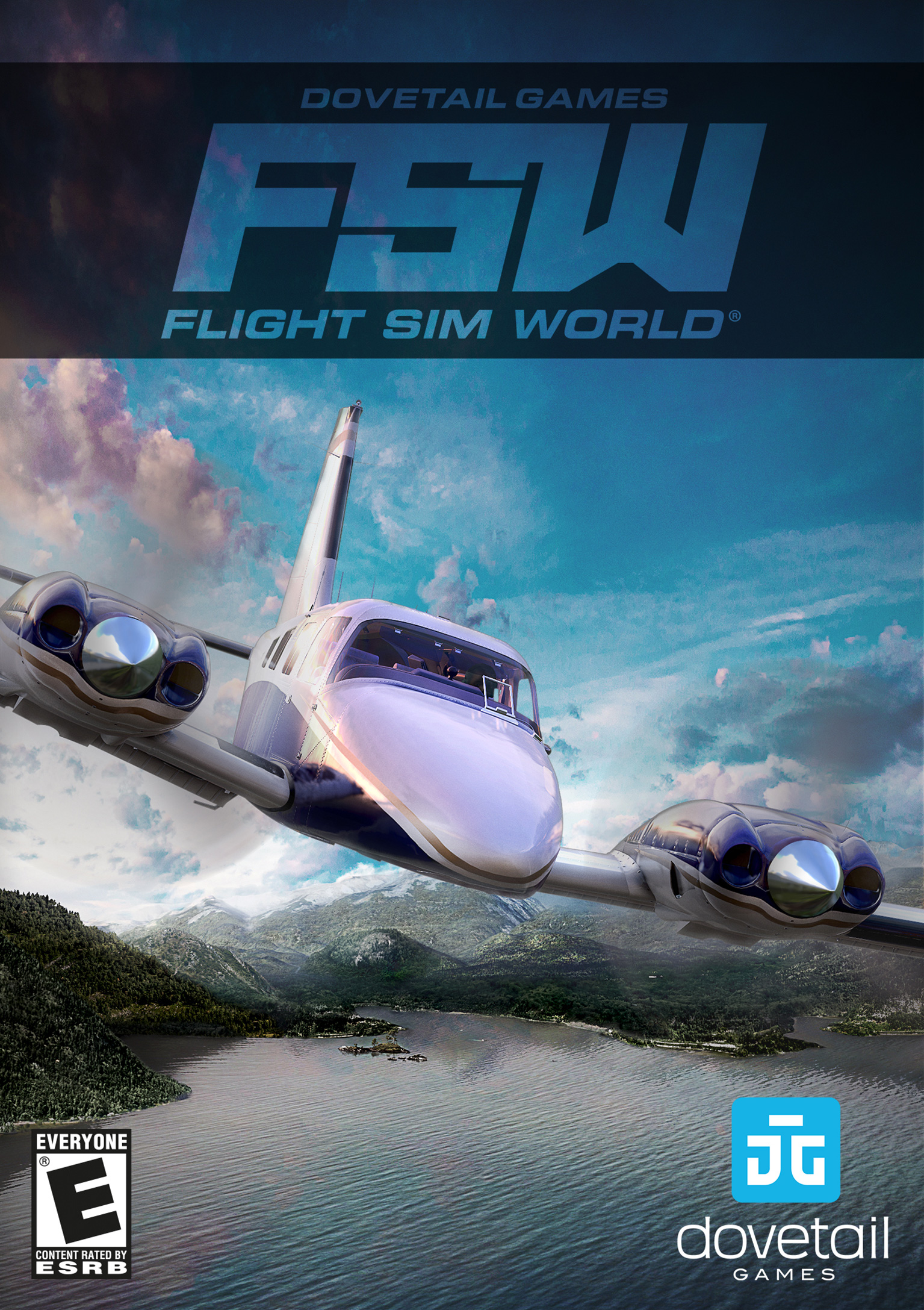 Flight Sim World - predn DVD obal