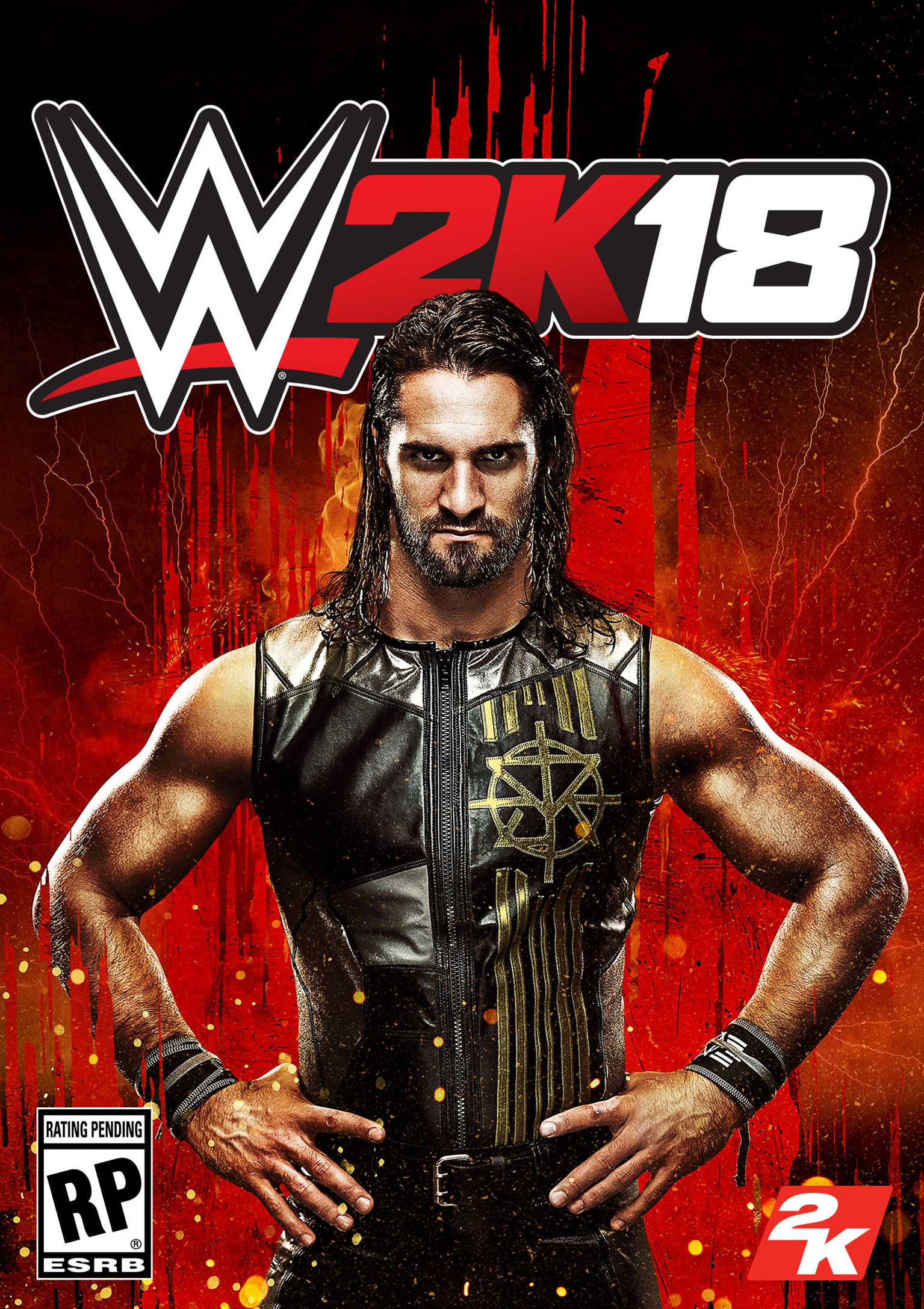 WWE 2K18 - predn DVD obal
