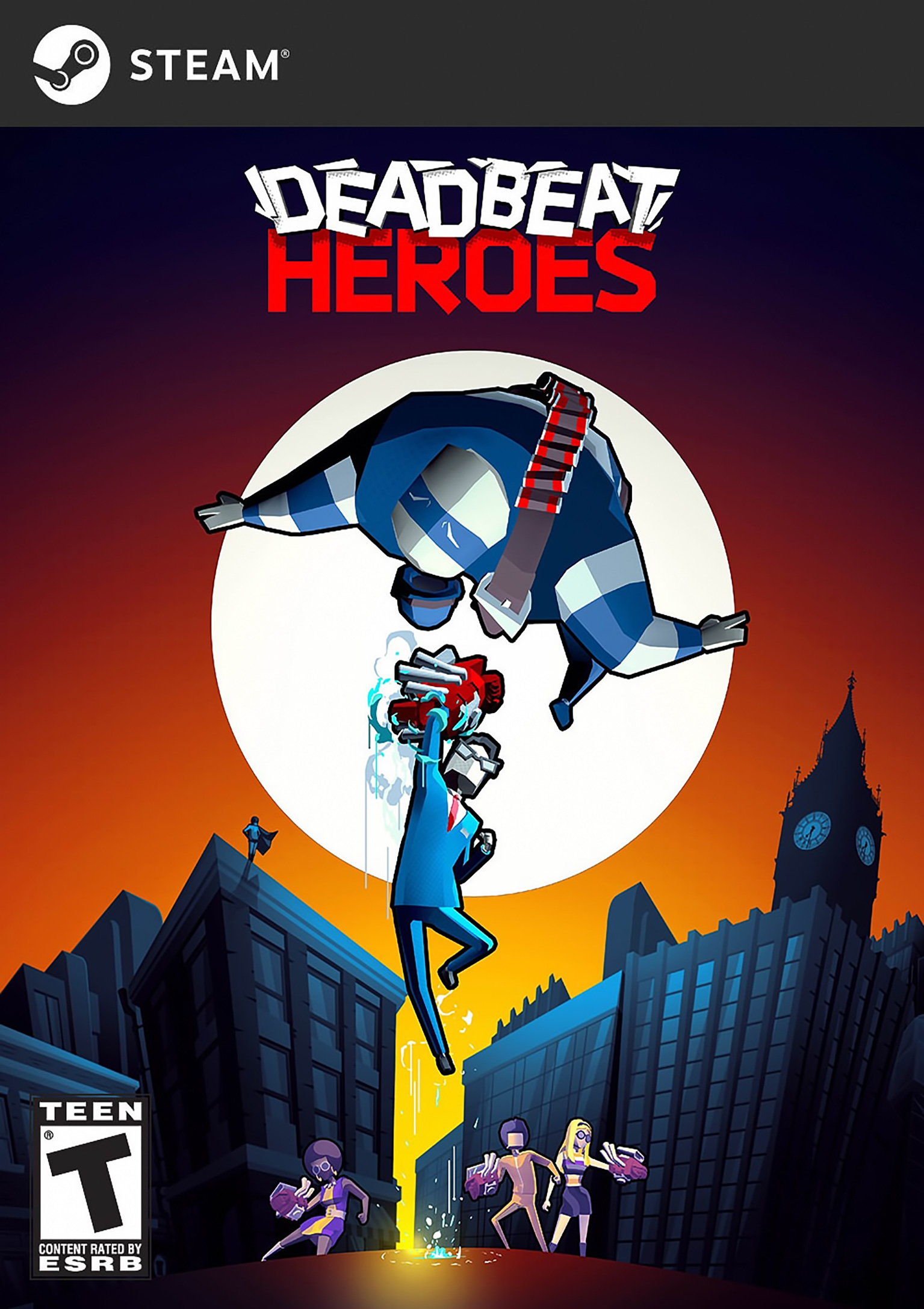 Deadbeat Heroes - predn DVD obal