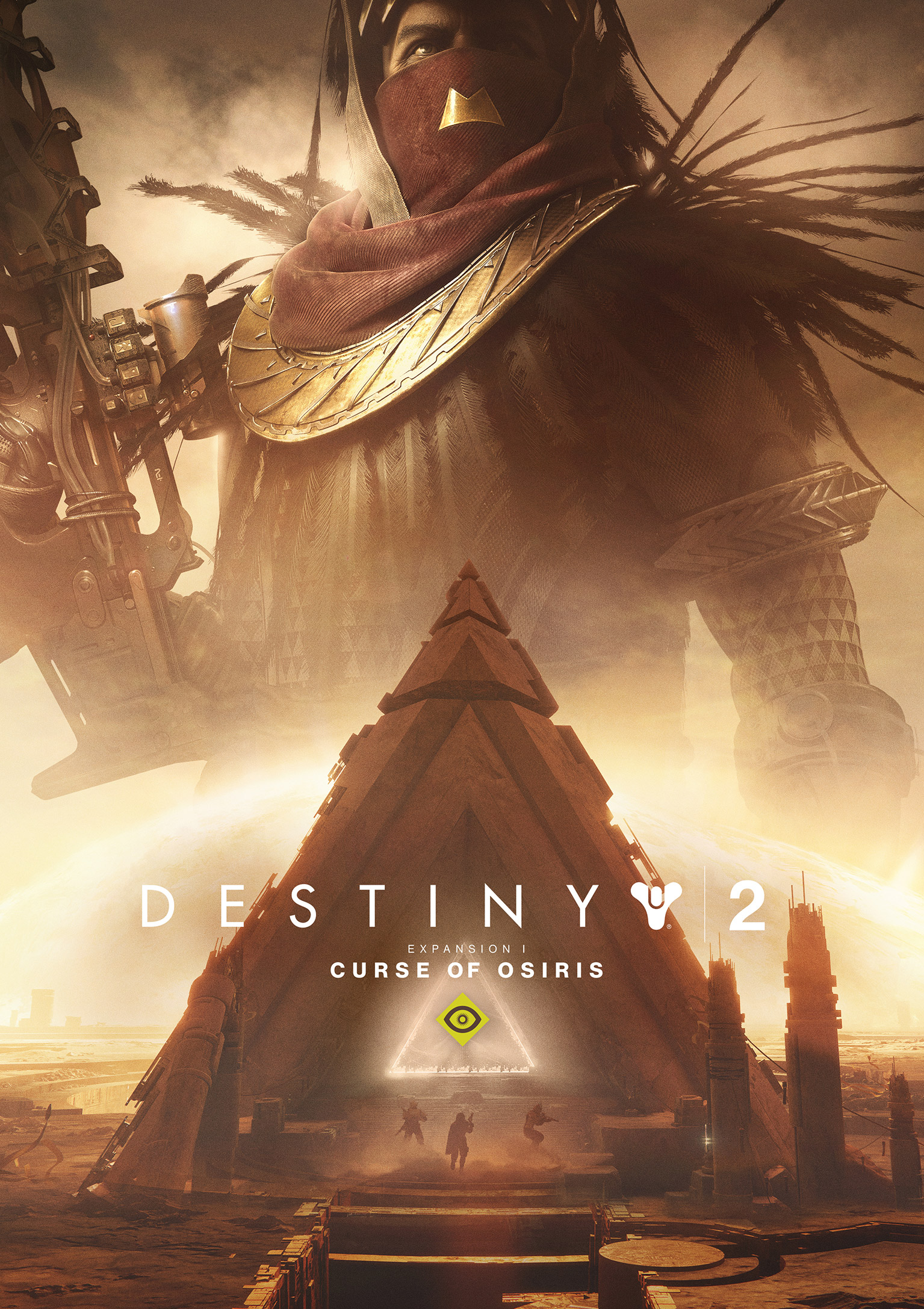 Destiny 2: Curse of Osiris - predn DVD obal