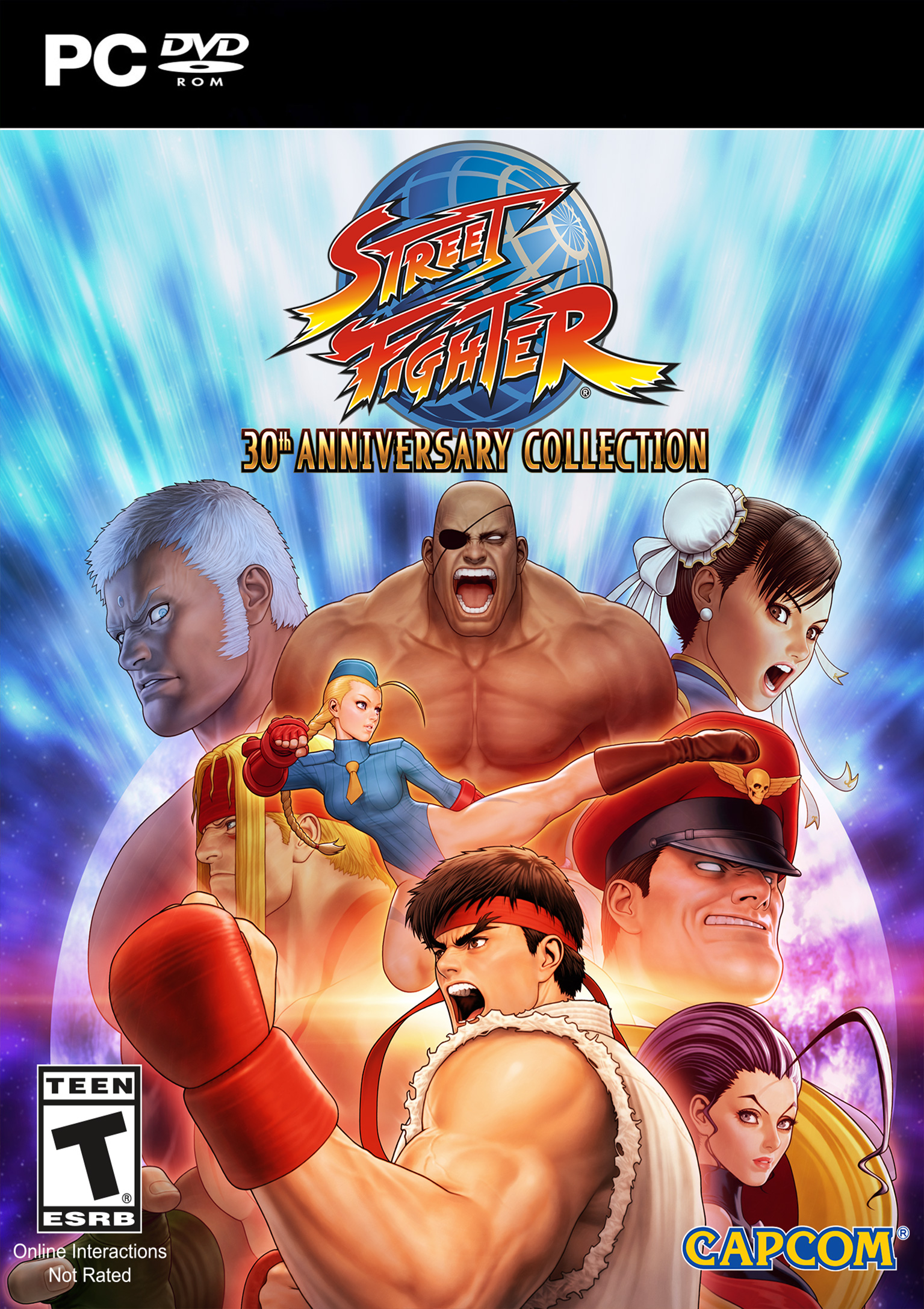Street Fighter 30th Anniversary Collection - predn DVD obal