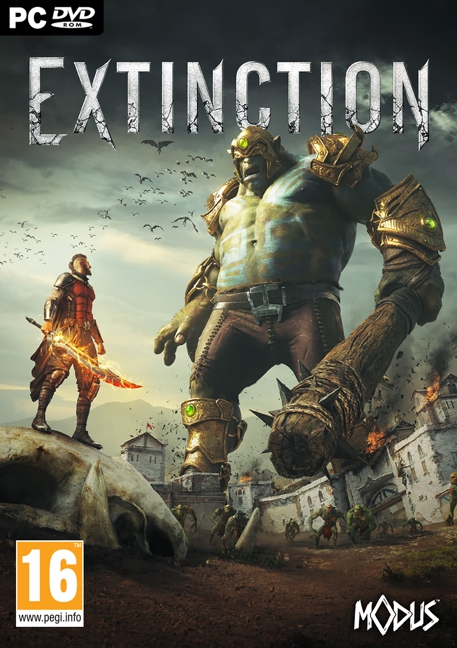 Extinction - predn DVD obal