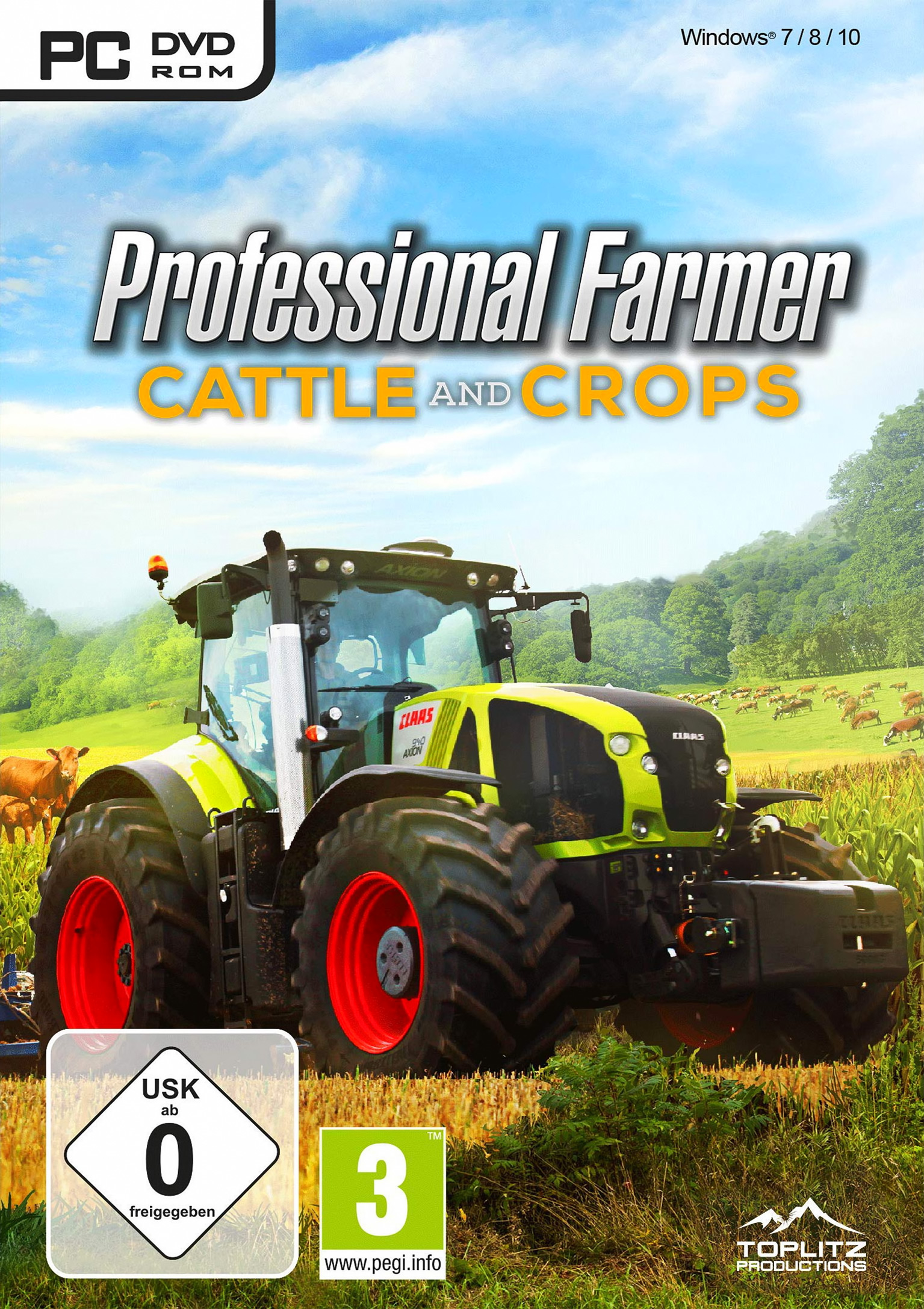 Professional Farmer: Cattle and Crops - predn DVD obal