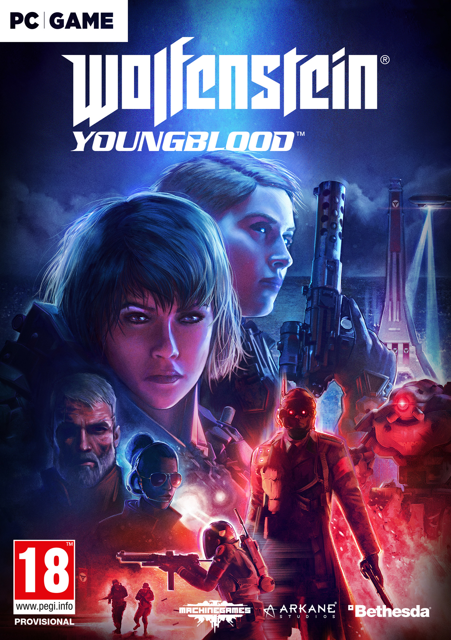 Wolfenstein: Youngblood - predn DVD obal