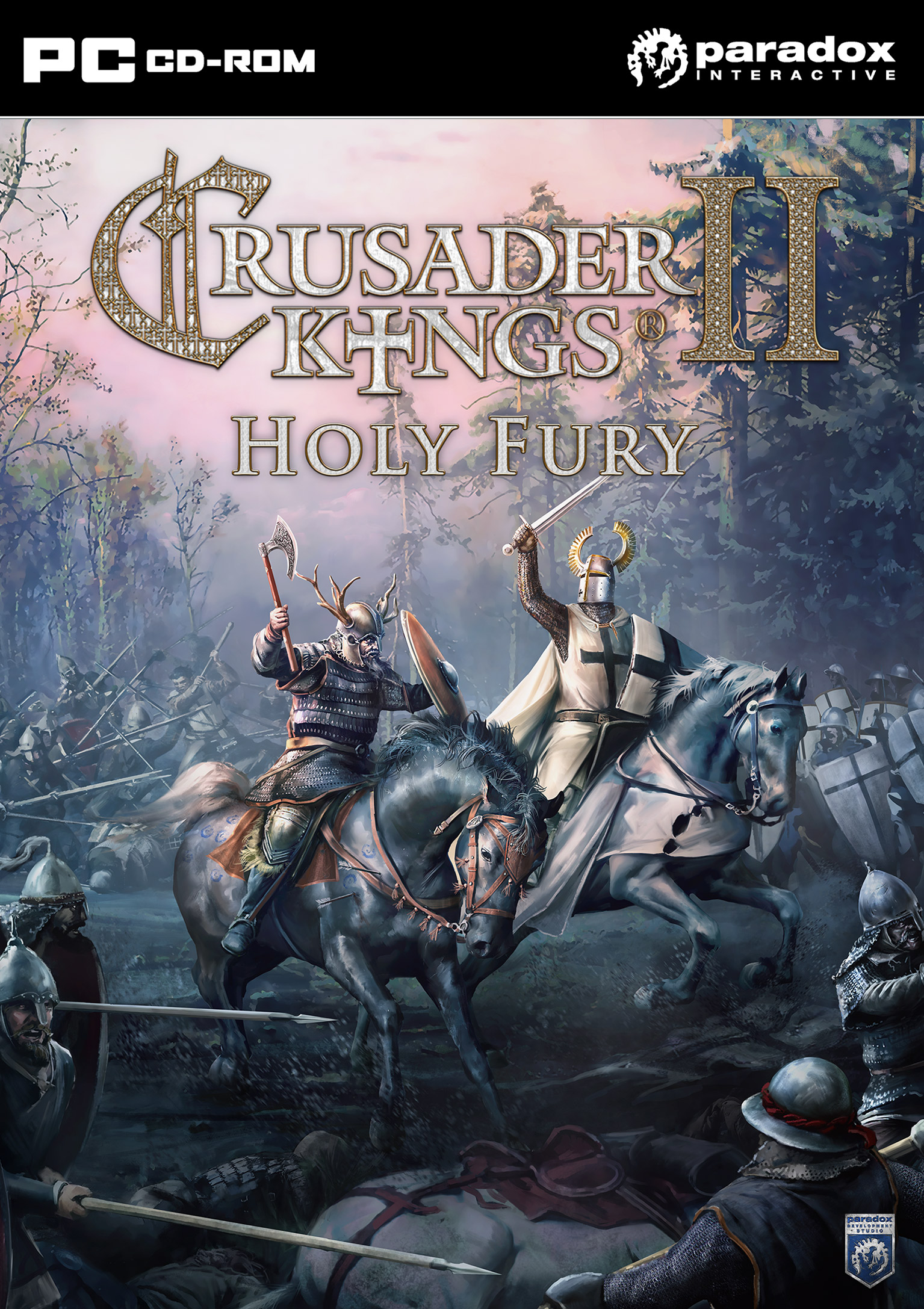 Crusader Kings II: Holy Fury - predn DVD obal