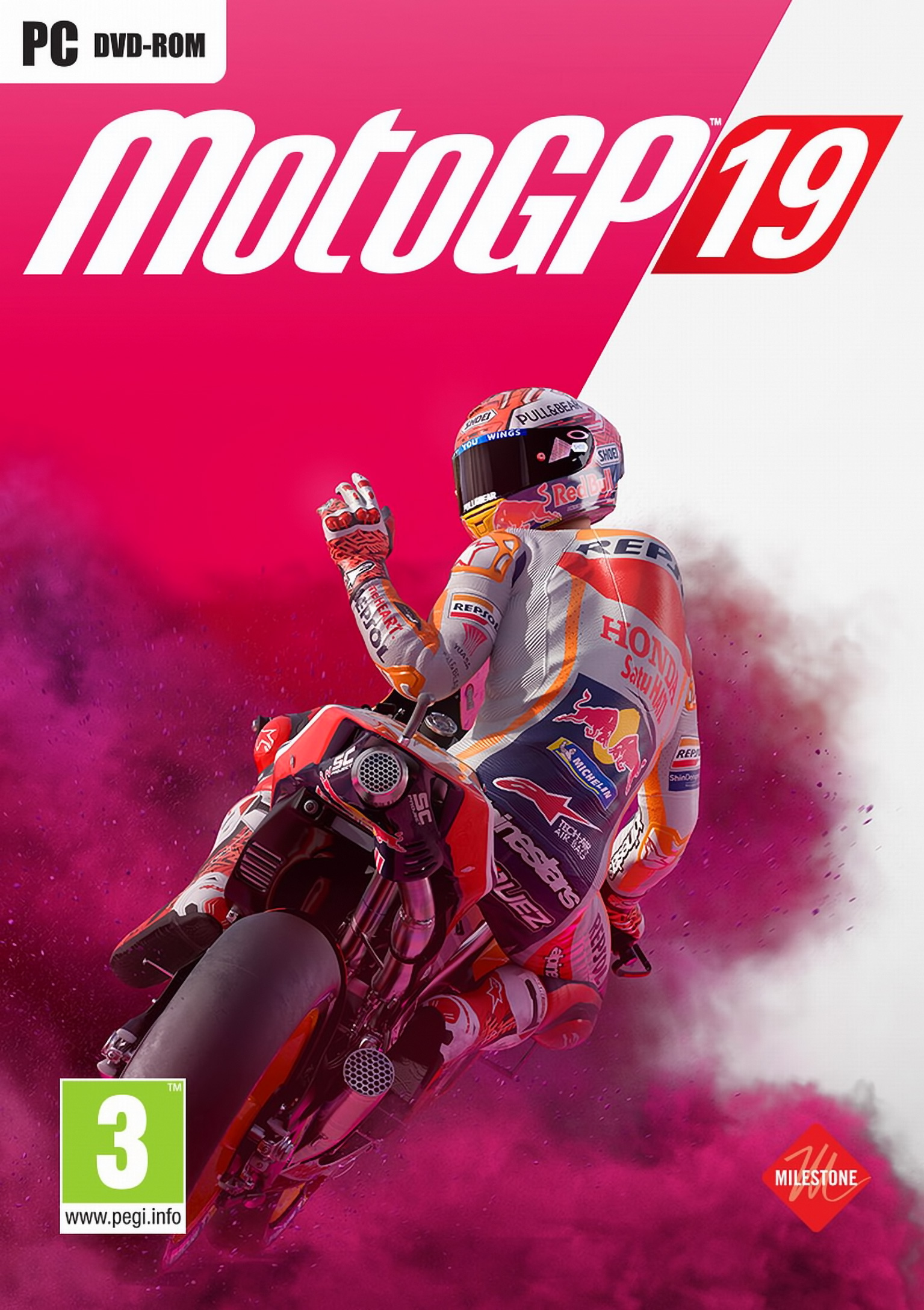 MotoGP 19 - predn DVD obal
