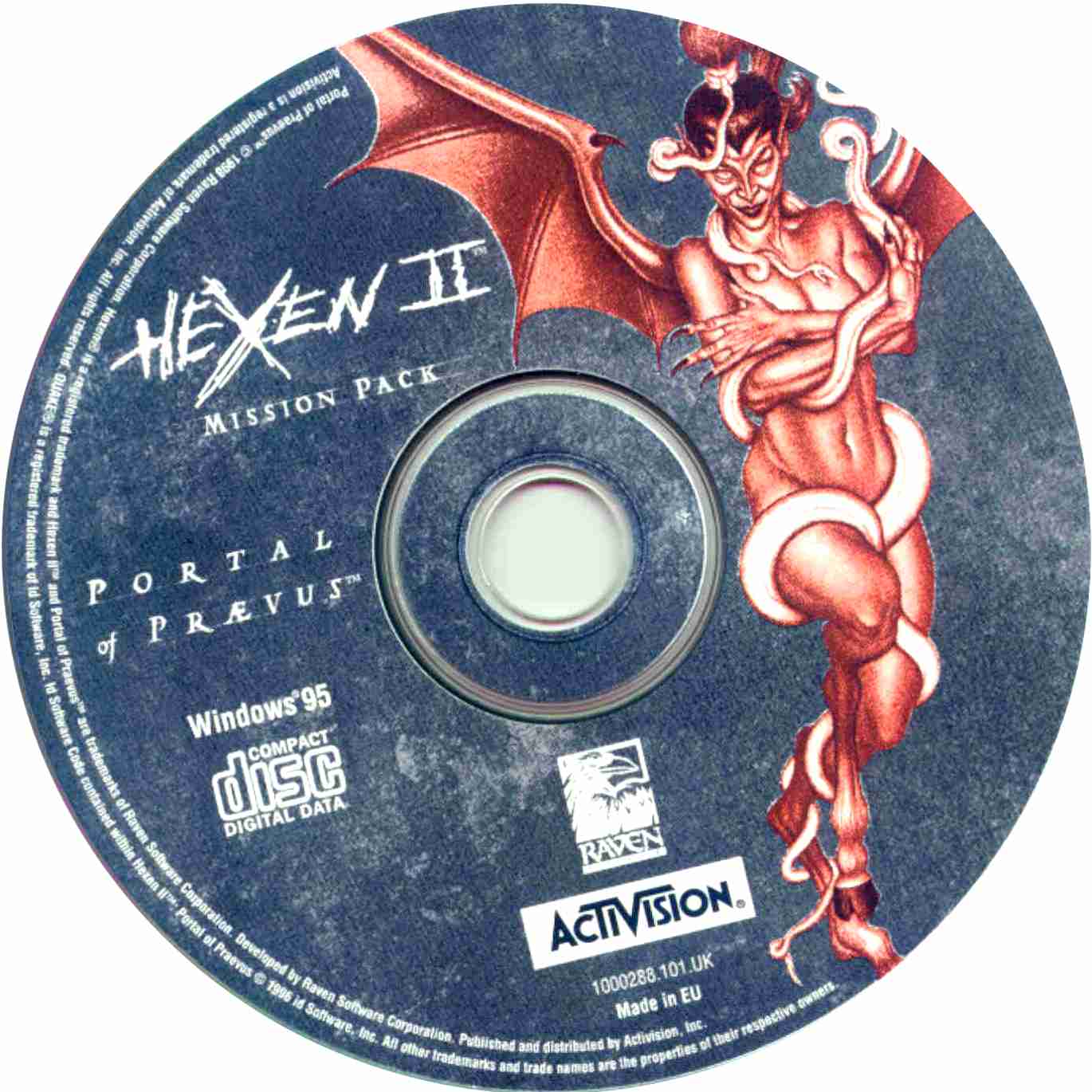 Hexen 2: Portal of Praevus - Mission Pack - CD obal