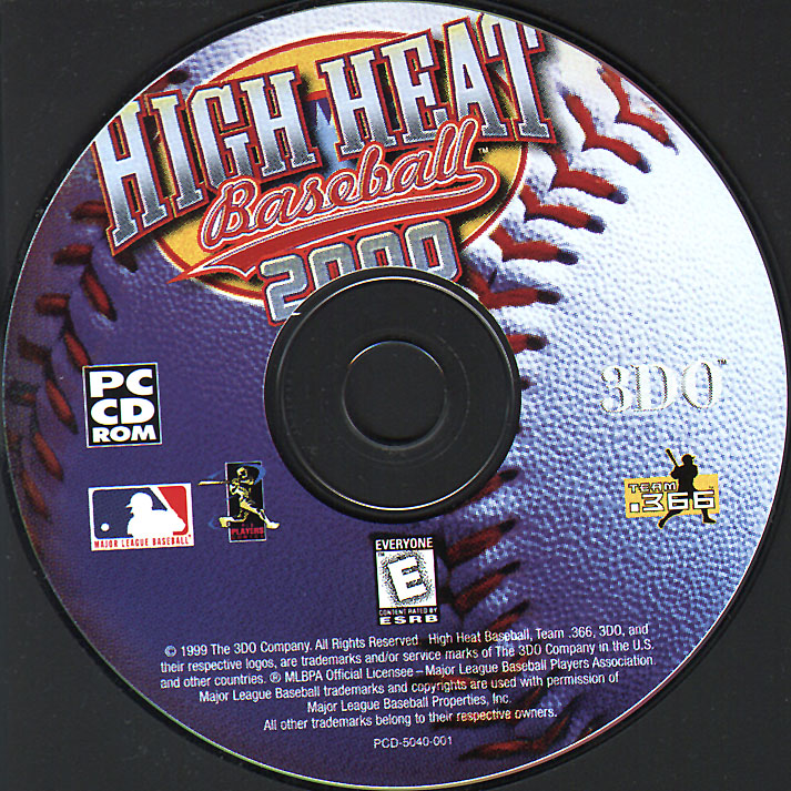 High Heat Baseball 2000 - CD obal