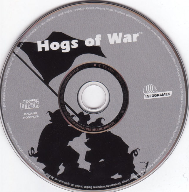 Hogs of War - CD obal