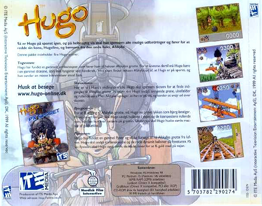 Hugo Classic #1 - zadn CD obal