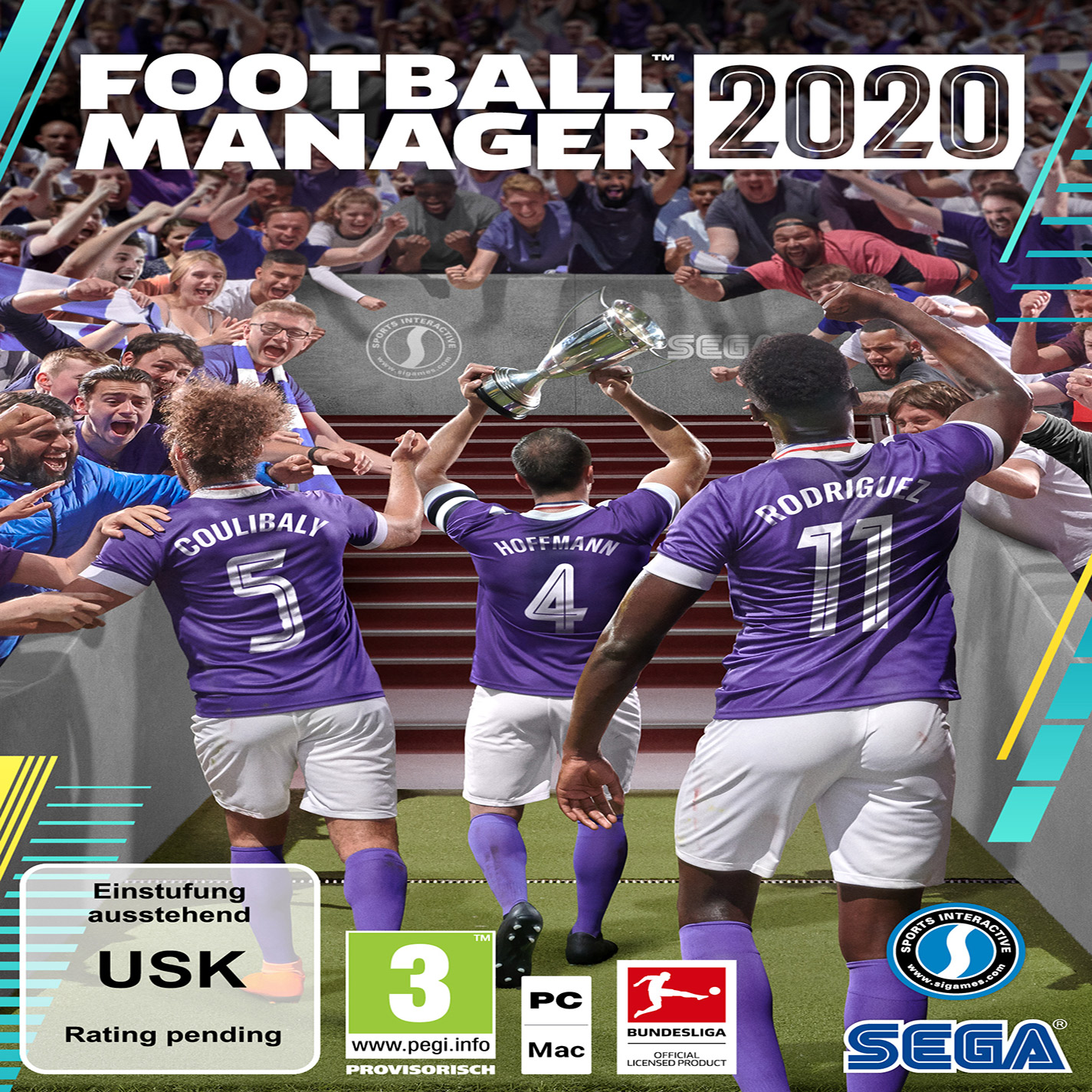 Football Manager 2020 - predn CD obal