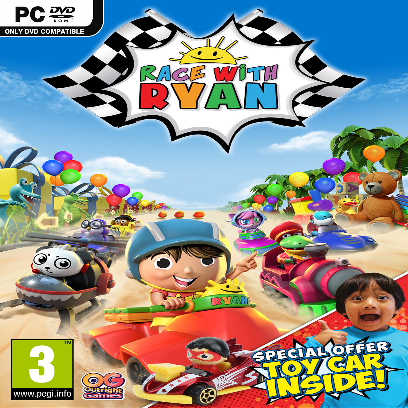 Race with Ryan - predn CD obal