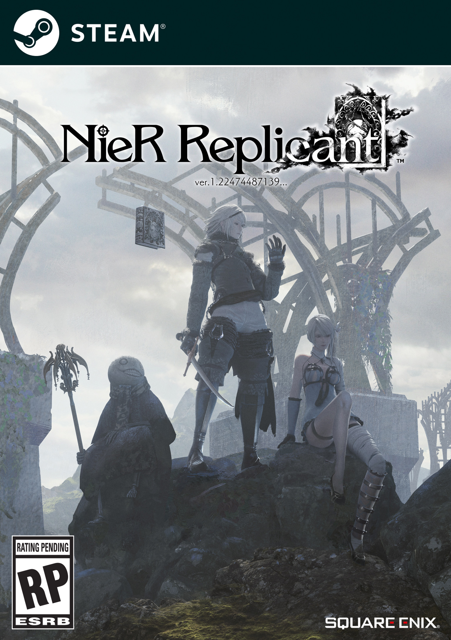 NieR Replicant - predn DVD obal