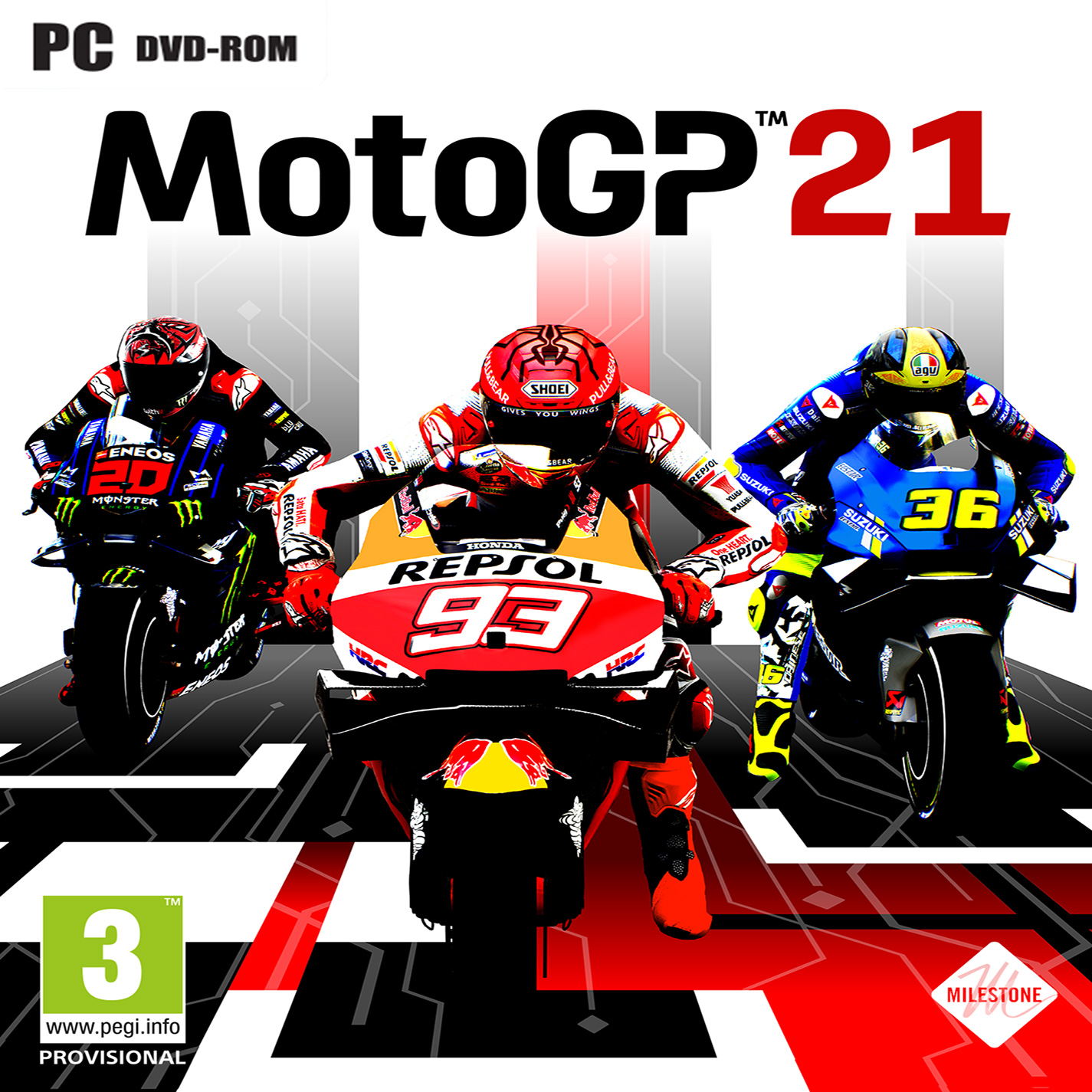 MotoGP 21 - predn CD obal