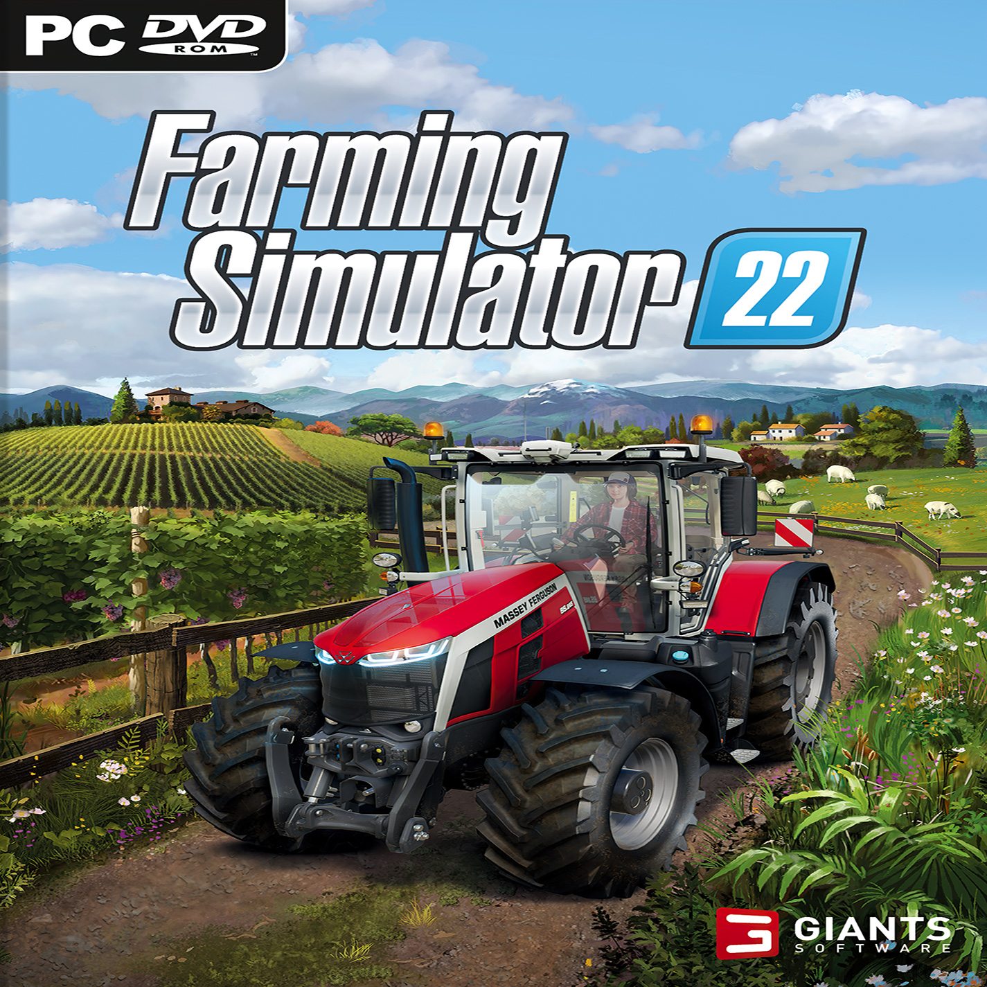 Farming Simulator 22 - predn CD obal