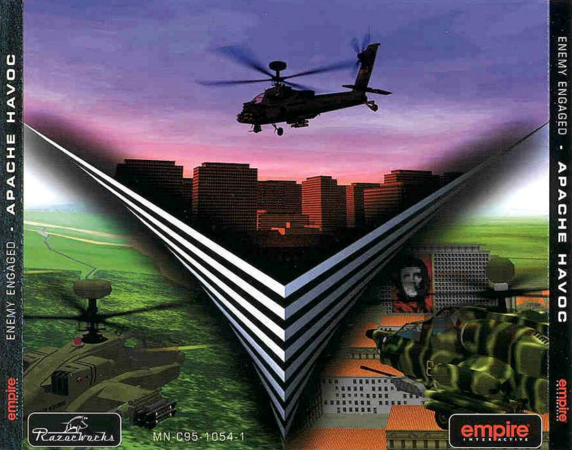 Enemy Engaged: Apache Havoc - zadn CD obal