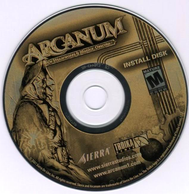 Arcanum: Of Steamworks and Magick Obscura - CD obal
