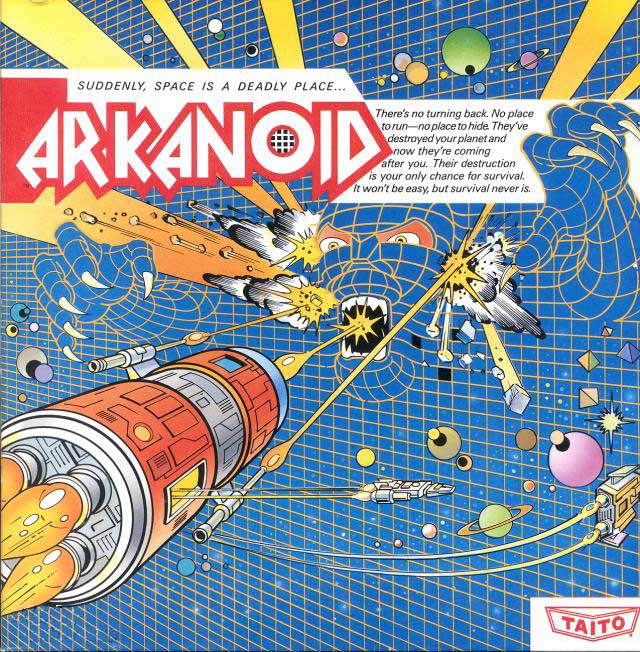Arkanoid - predn CD obal