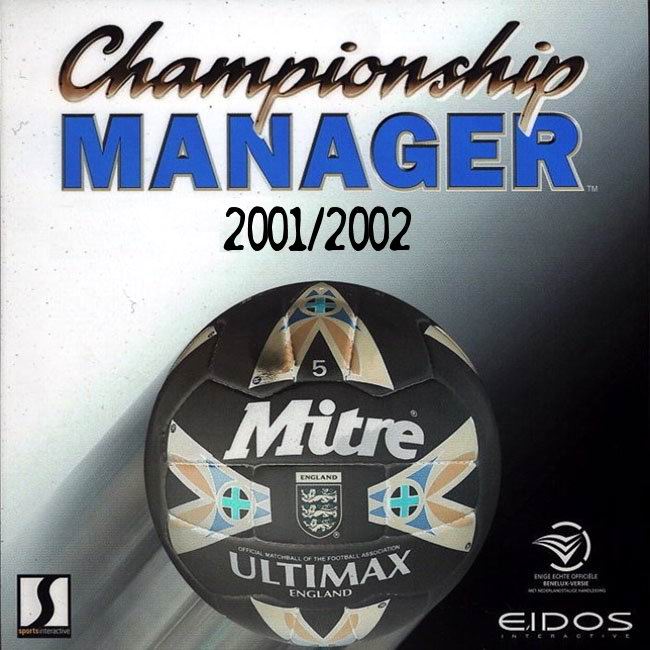 Championship Manager Season 01/02 - predn CD obal