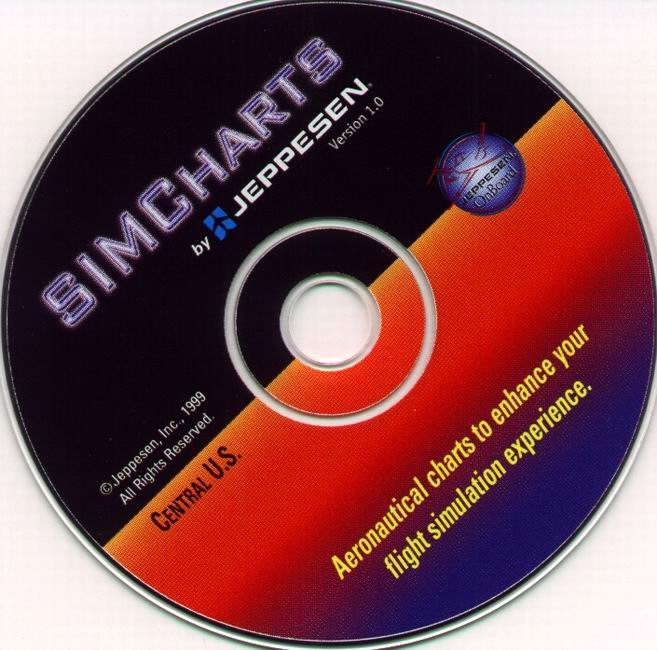 Jeppesen Charts For MS Flight Simulator 2000 & 2002: Central U.S. - CD obal