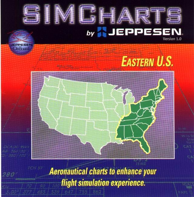 Jeppesen Charts For MS Flight Simulator 2000 & 2002: Eastern U.S. - predn CD obal