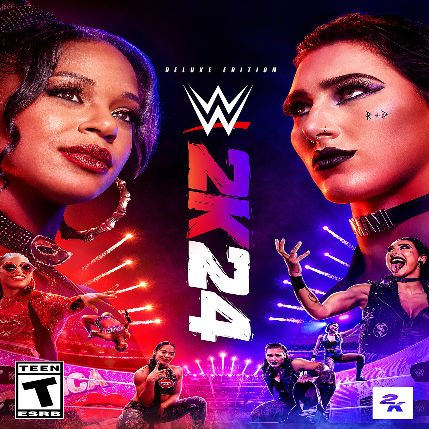 WWE 2K24 - predn CD obal 2