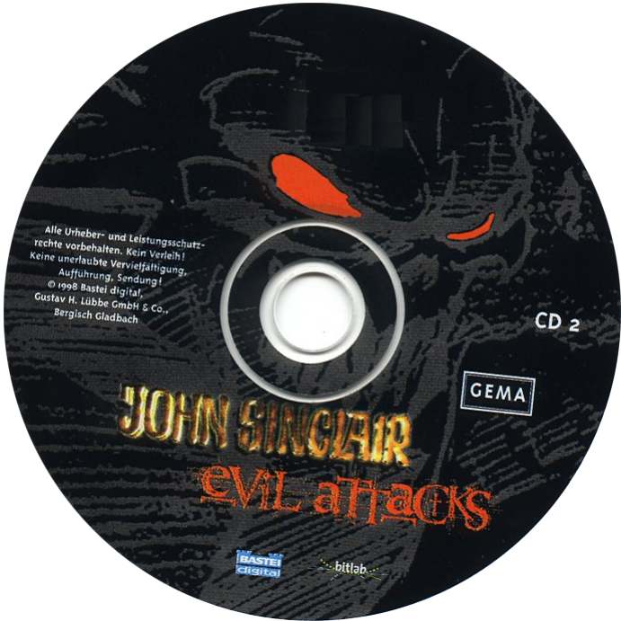 John Sinclair: Evil Attacks - CD obal 2