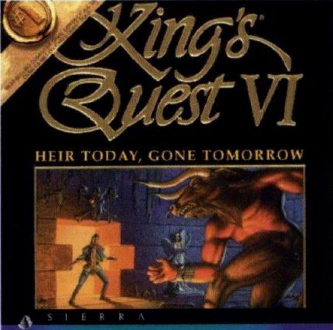 King's Quest 6: Heir Today, Gone Tomorrow - predn CD obal