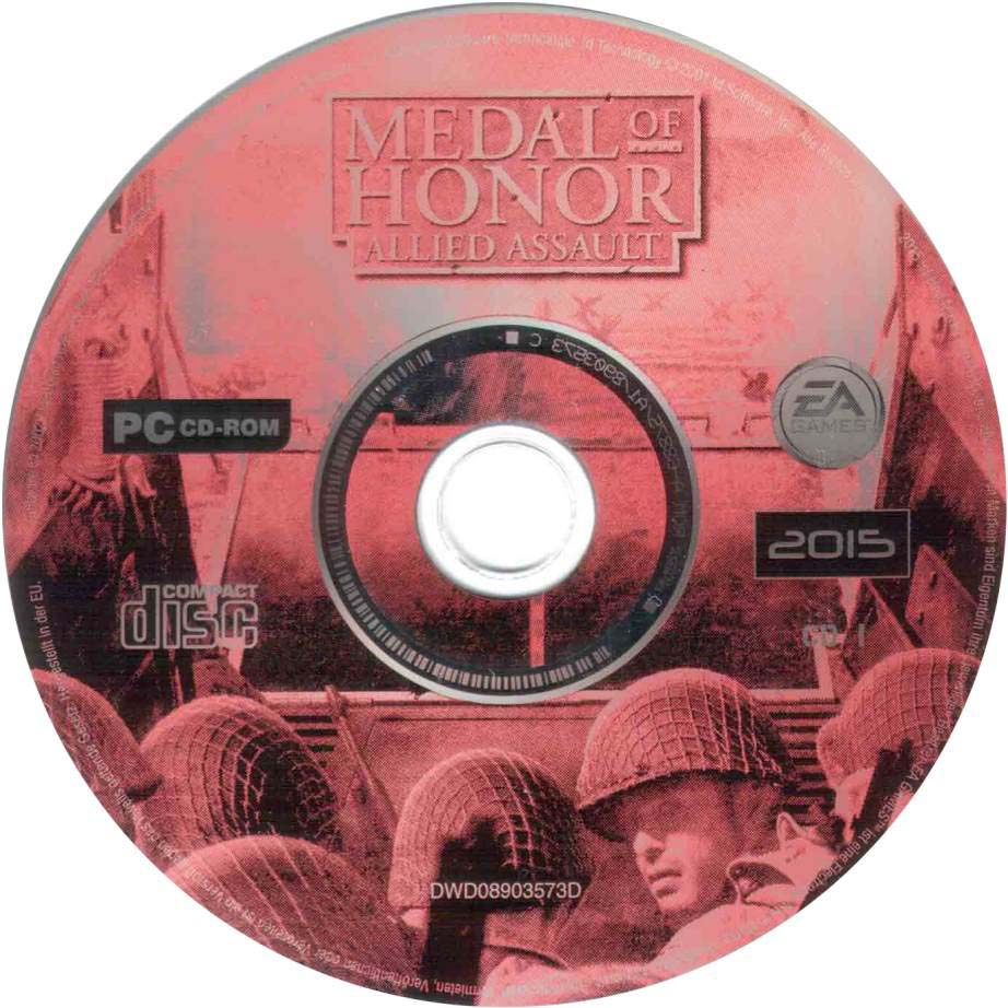 Medal of Honor: Allied Assault - CD obal 4