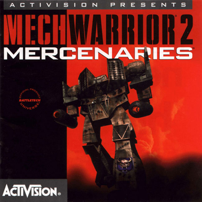 MechWarrior 2: Mercenaries - predn CD obal