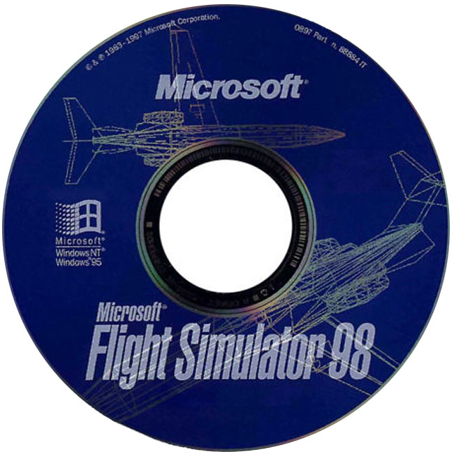 Microsoft Flight Simulator 98 - CD obal