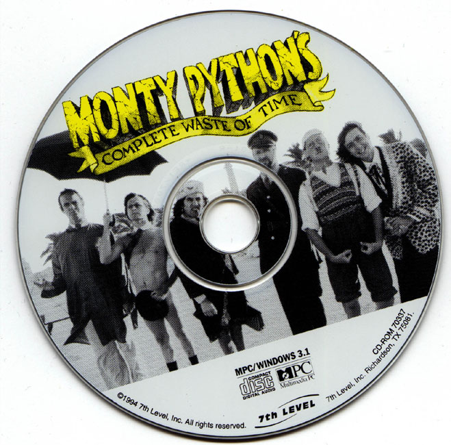 Monty Python's Complete Waste of Time - CD obal