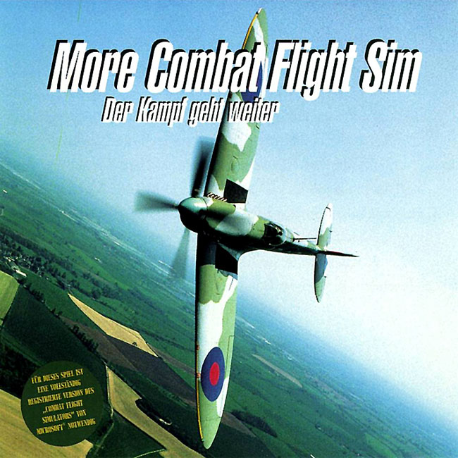 More Combat Flight Sim - zadn CD obal