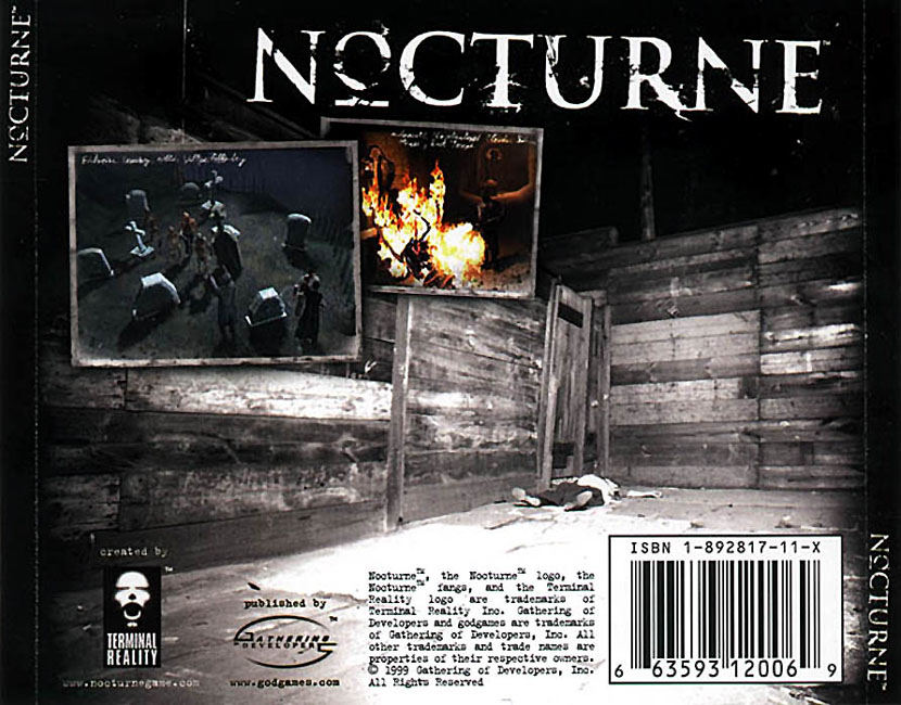 Nocturne - zadn CD obal
