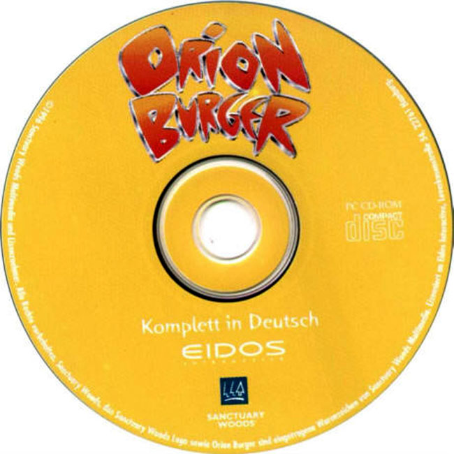 Orion Burger - CD obal
