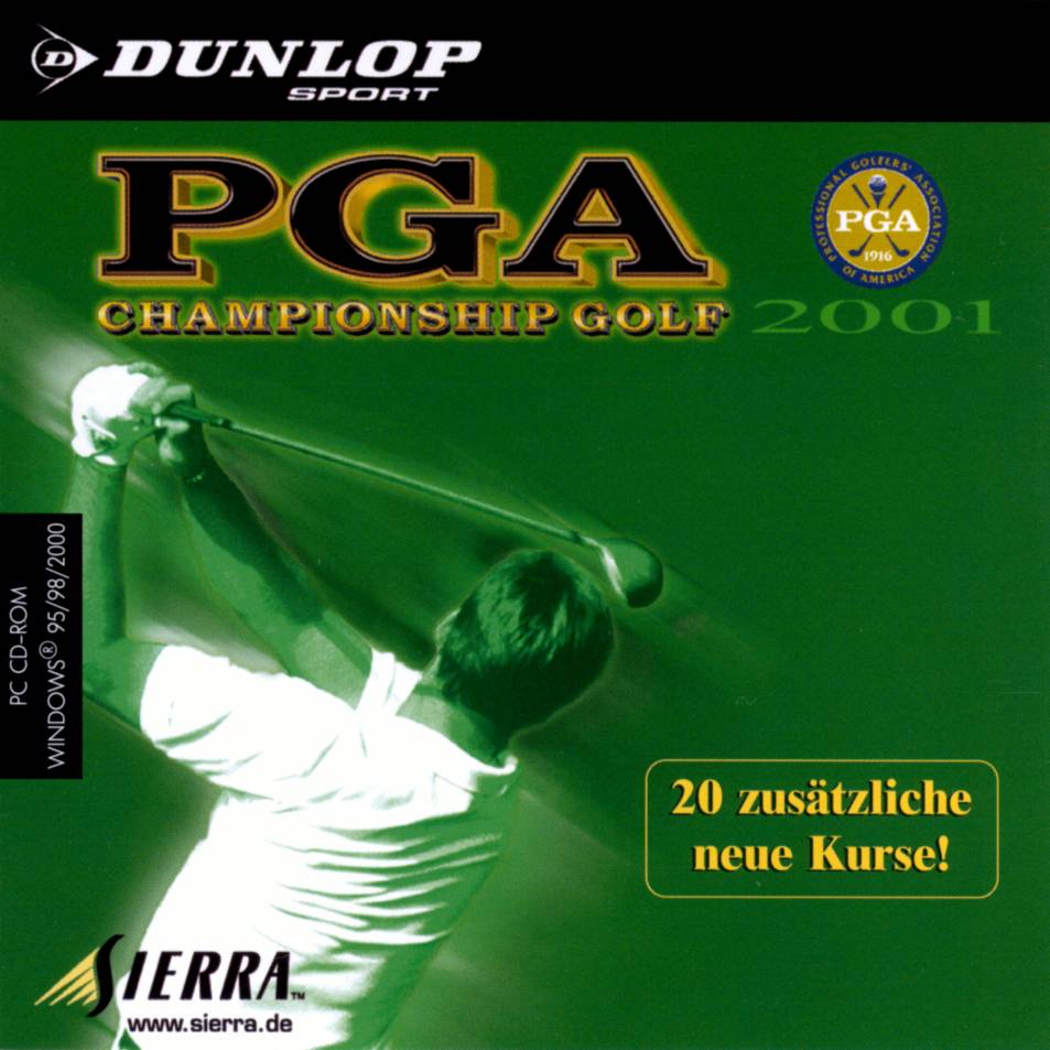 PGA Championship Golf 2001 - predn CD obal