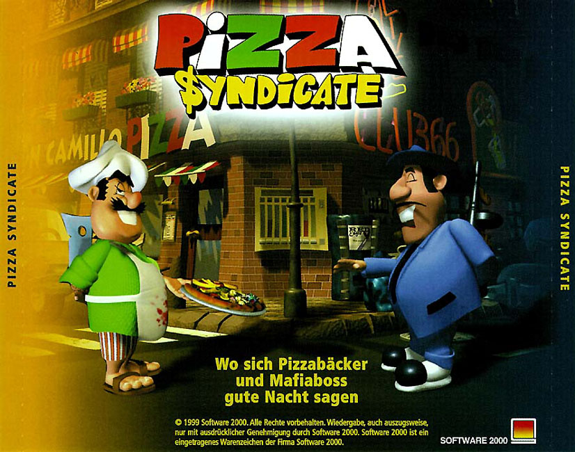 Pizza Syndicate - zadn CD obal