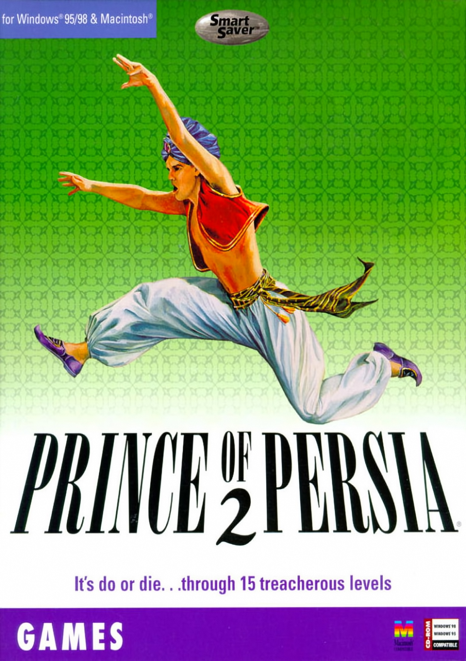 Prince of Persia 2: The Shadow And The Flame - predn DVD obal 2