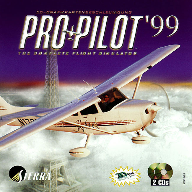 Pro Pilot '99: The Complete Flight Simulator - predn CD obal