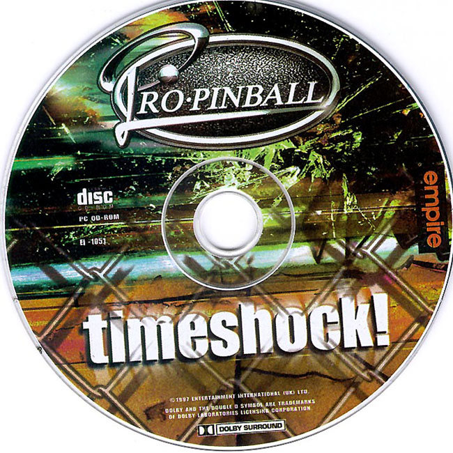 Pro Pinball: Timeshock! - CD obal