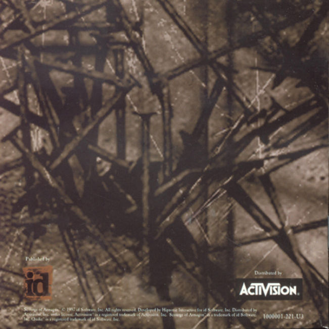 Quake Mission Pack 1: Scourge of Armagon - predn vntorn CD obal