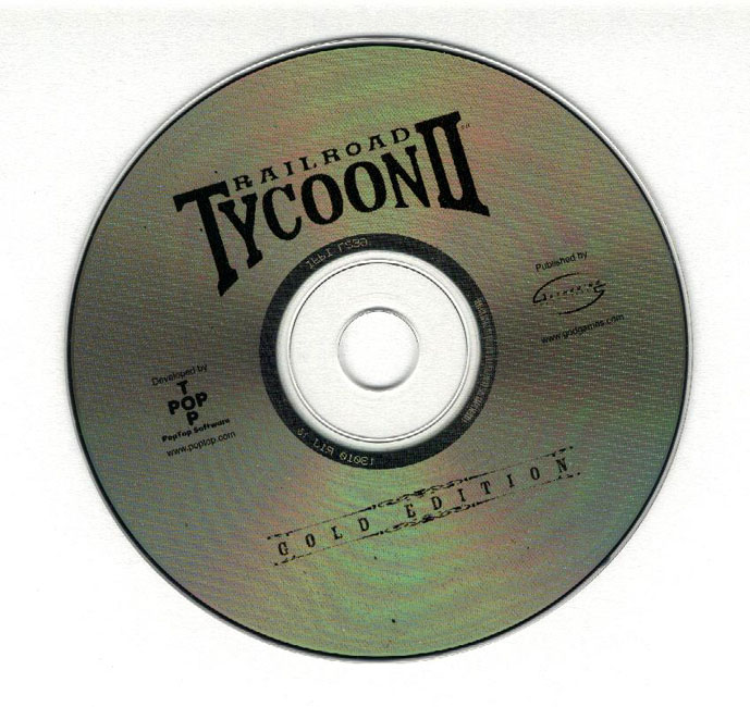 Railroad Tycoon 2: Gold Edition - CD obal