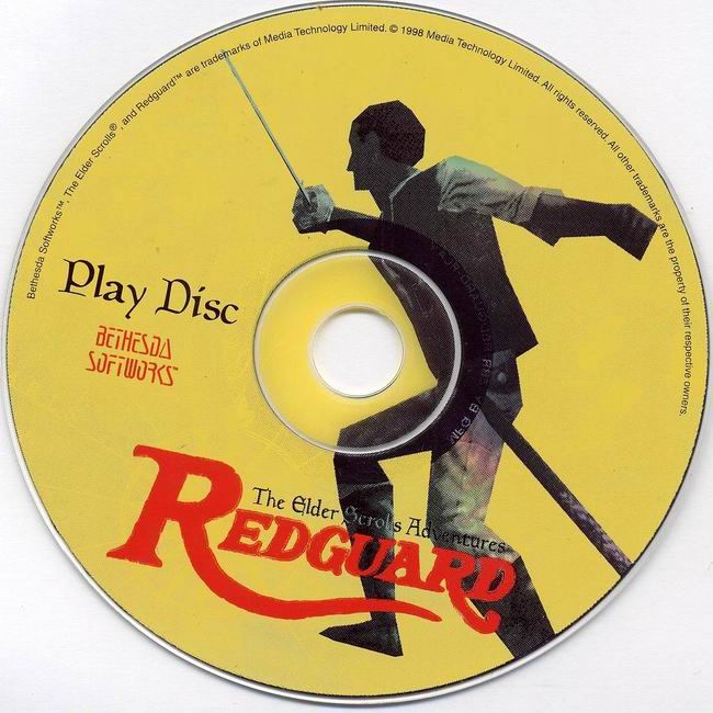 The Elder Scrolls Adventures: Redguard - CD obal 2