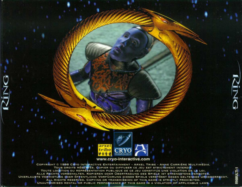 Ring: The Legend of the Nibelungen - zadn CD obal 2